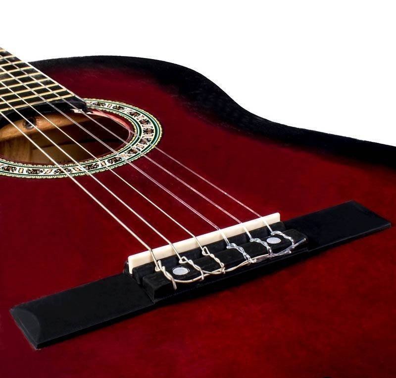 Фото 19. Классическая гитара BANDES 851 39 дюймов 4/4 с нейлоновыми или металл струнами