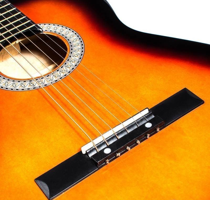 Фото 5. Классическая гитара BANDES 851 39 дюймов 4/4 с нейлоновыми или металл струнами