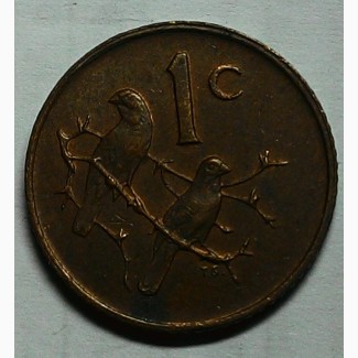 ЮАР 1 цент 1974 год