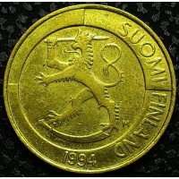Финляндия 1 марка 1994 год СОСТОЯНИЕ