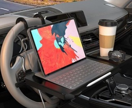 Фото 14. Автомобільна Підставка для планшета і ноутбука в автомобіль 340-195-300 см Hoco DH03