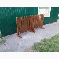 Забор деревяний Штахетник