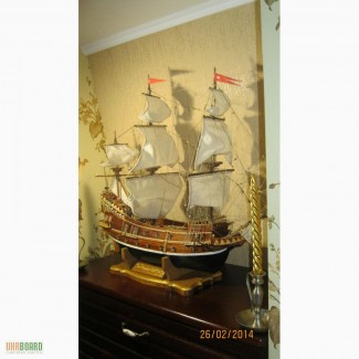 Продам точную копию корабля галеон Сан Джованни Батиста ручной работы.