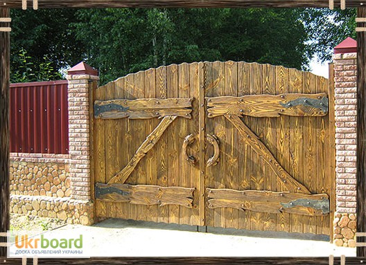 Фото 7. Ворота, калитки деревянные