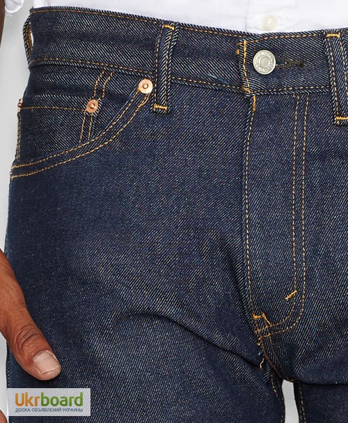 Фото 3. Джинсы Levis 505 Regular Fit Jeans - Rigid Indigo (США)