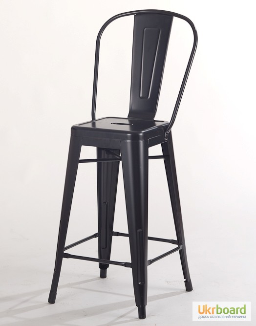 Высокий барный стул Толикс Высокий, H-76см (Tolix High, H-76cm) металлический Киев Украина