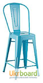 Фото 8. Высокий барный стул Толикс Высокий, H-76см (Tolix High, H-76cm) металлический Киев Украина