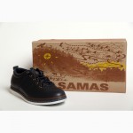Кроссовки кожаные Samas Blue - натуральная кожа