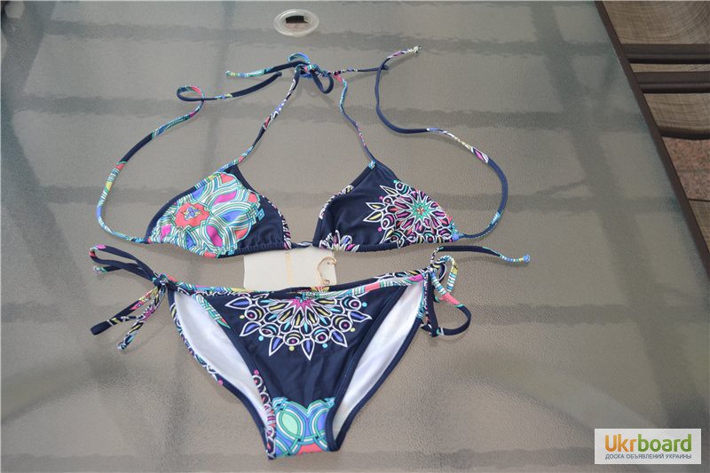 Фото 2. Купальник Emilio Pucci Printed Triangle Top String Bikini, оригинал