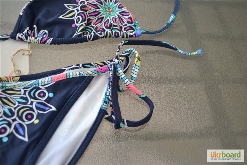 Фото 4. Купальник Emilio Pucci Printed Triangle Top String Bikini, оригинал