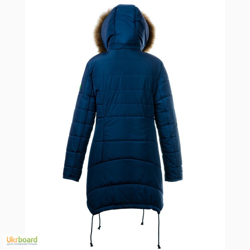Фото 2. Зимняя теплая удлиненная куртка, мех-енот для девочек-подростков, размеры 40-46