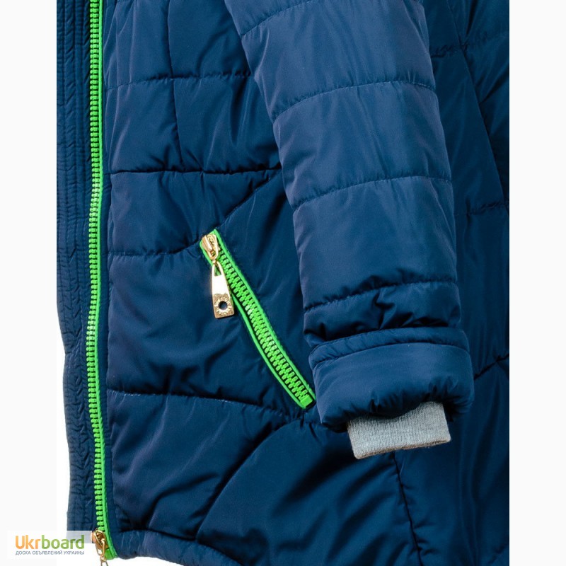 Фото 3. Зимняя теплая удлиненная куртка, мех-енот для девочек-подростков, размеры 40-46