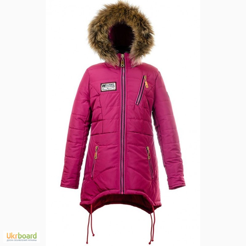 Фото 8. Зимняя теплая удлиненная куртка, мех-енот для девочек-подростков, размеры 40-46