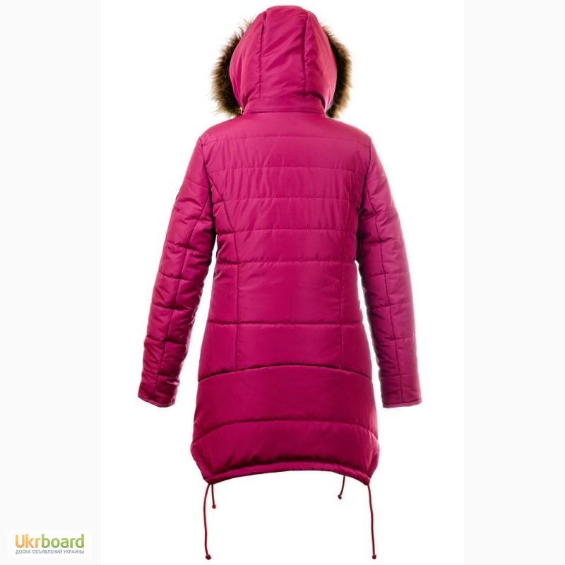 Фото 9. Зимняя теплая удлиненная куртка, мех-енот для девочек-подростков, размеры 40-46