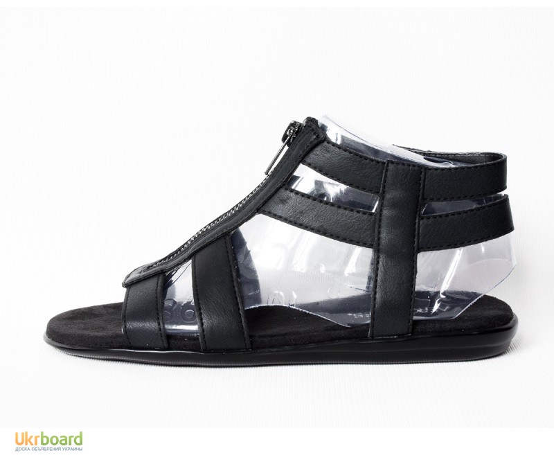 Фото 2. Aerosoles Encyclopedia женские сандалии черные на молнии босоножки