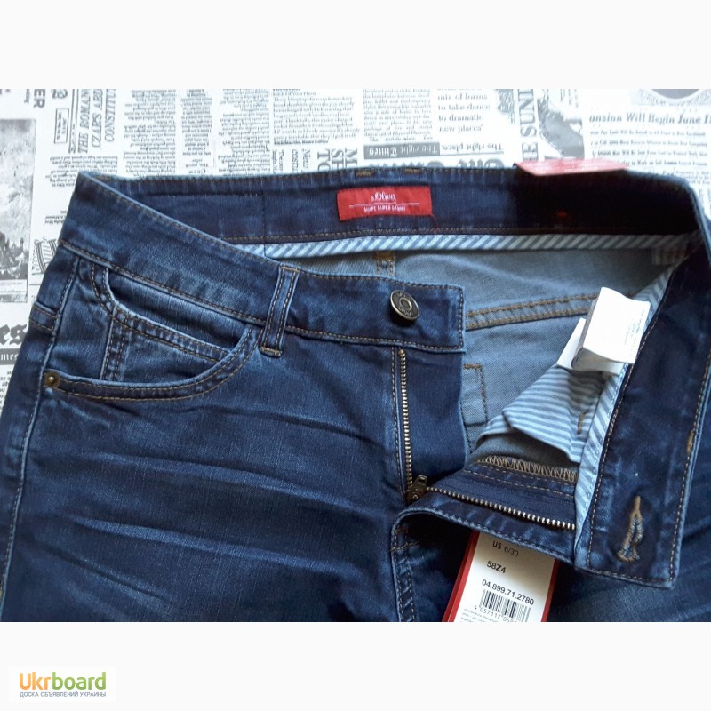 Фото 6. Ултрамодные джинсы для активной девушки Германия, S.Oliver UK 10 Super Skinny