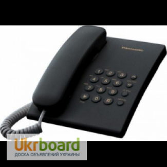 Телефон проводной Panasonic KX-TS2350UAB