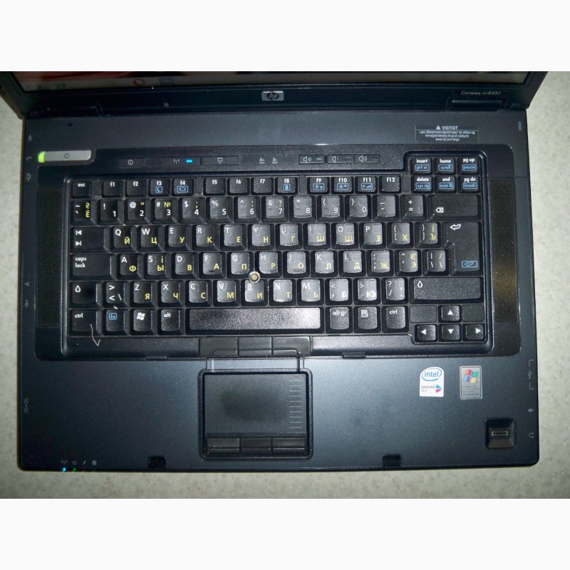 Фото 3. Ноутбук HP Compaq nc8430 2 ядра, 15.4 дюйма, полностью рабочий