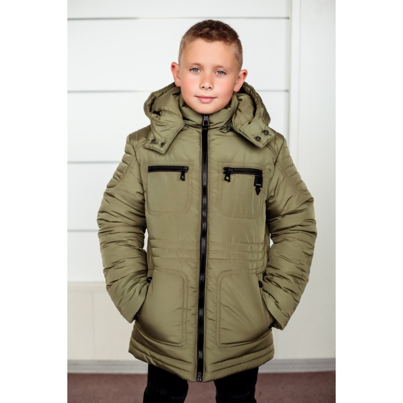 Фото 13. Модная тёплая зимняя куртка для мальчиков, возраст 5-10 лет, цвета разные