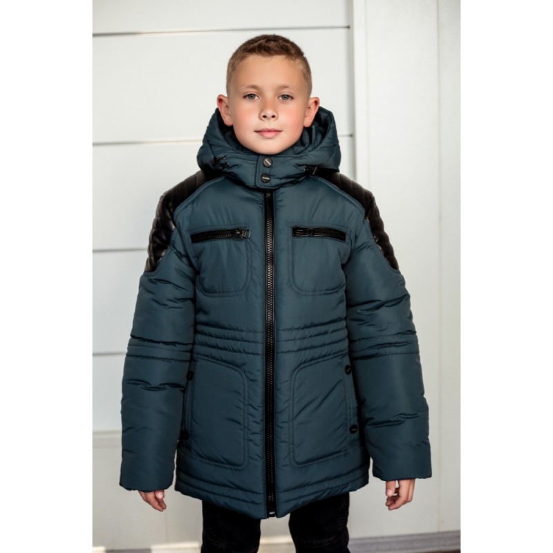 Фото 9. Модная тёплая зимняя куртка для мальчиков, возраст 5-10 лет, цвета разные
