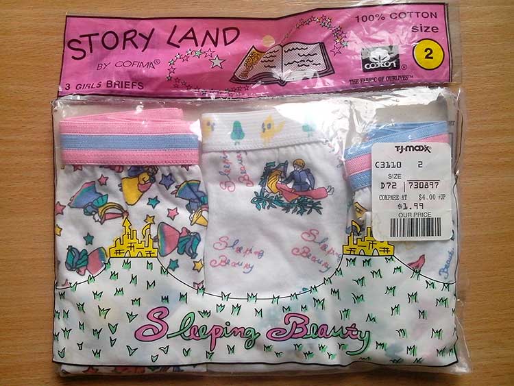 Детские трусики на девочку Story Land (цена за 3 шт.)