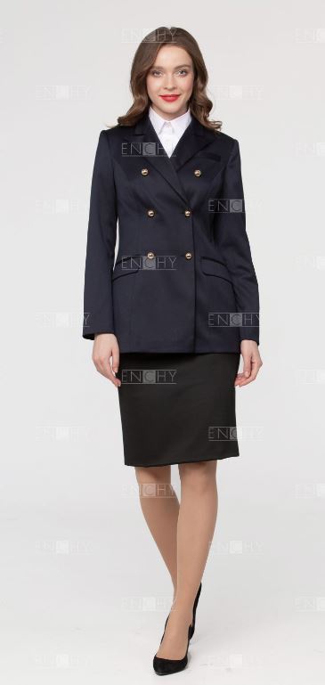 Фото 5. Пиджак женский двухбортный, пиджак для администратора женский