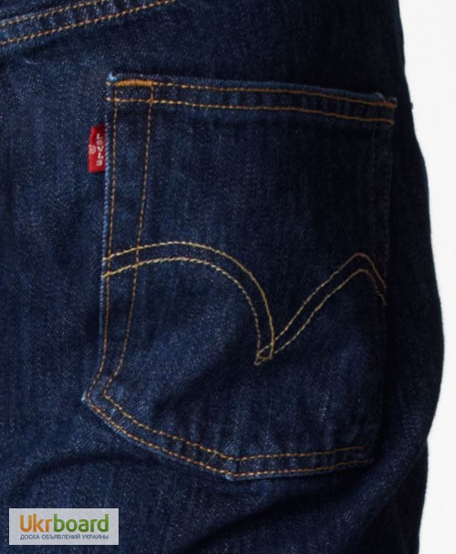 Фото 5. Джинсы Levis 501 Original Fit Jeans - Rinsed (США)