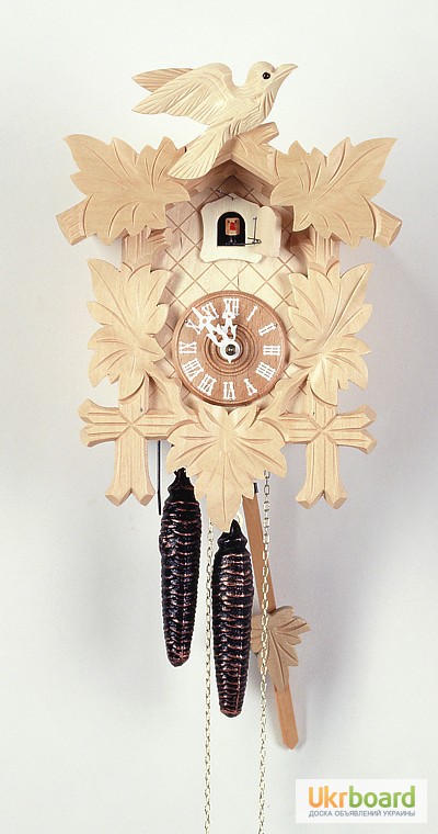 Фото 2. Часы с кукушкой деревянные