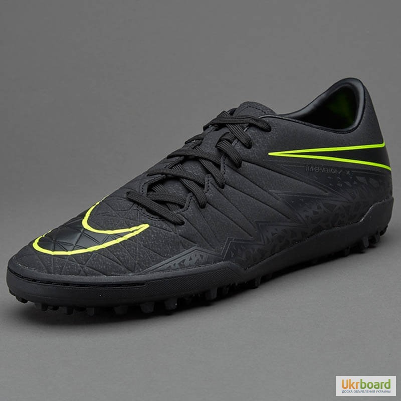 Фото 3. Сороконожки Nike Hypervenom Phelon II TF Black - 1210