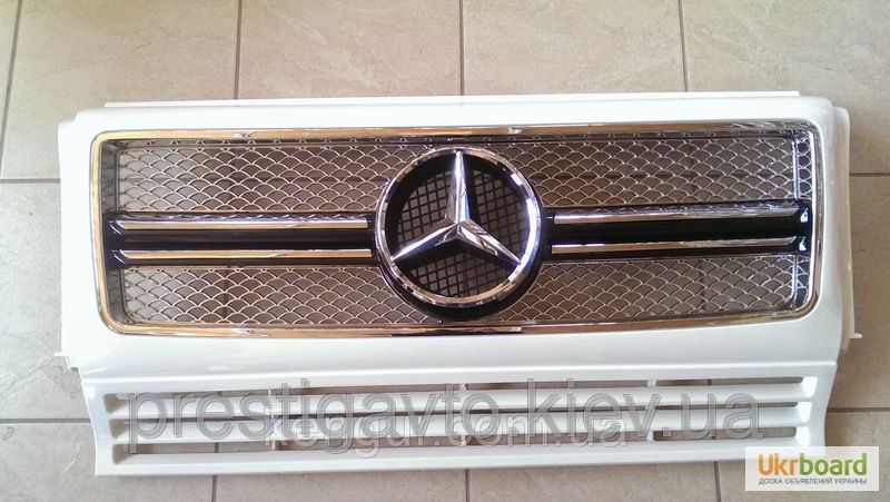 Фото 2. Решетка радиатора на Mercedes G-Сlass W463 AMG