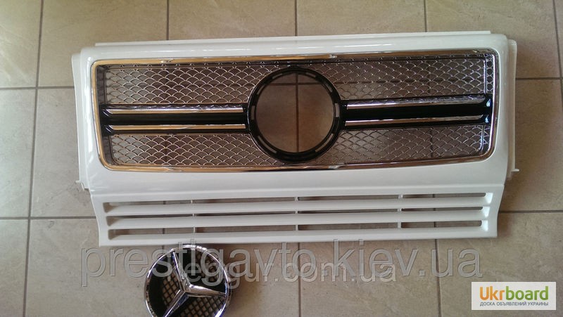 Фото 3. Решетка радиатора на Mercedes G-Сlass W463 AMG