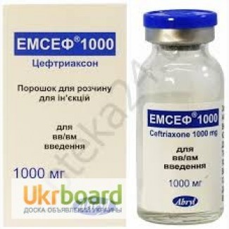 Продам антибиотик ЕМСЕФ 1000