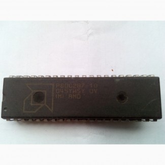 Сопроцессор 80287 287 10Mhz AMD P80C287-10