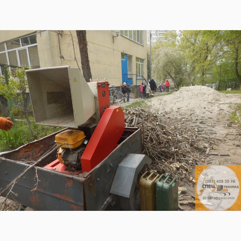 Фото 2. Аренда дробилки для дерева Киев