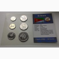 Эритрея набор монет 1997 года