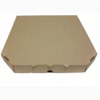 Коробка для пиццы бурая 250х250х30 мм