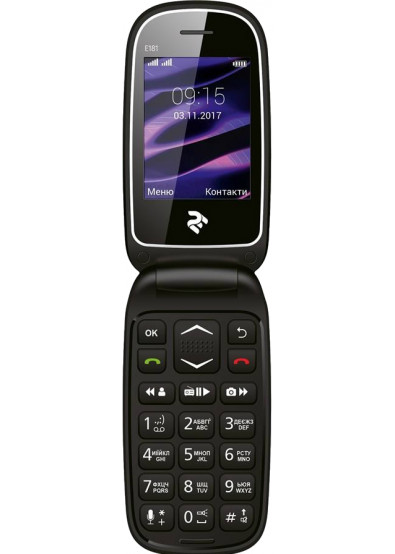 Фото 2. Мобильный телефон 2E E181 DS 2 сим, 2, 4 дюйма, 0, 3 Мп, 800 мА/ч