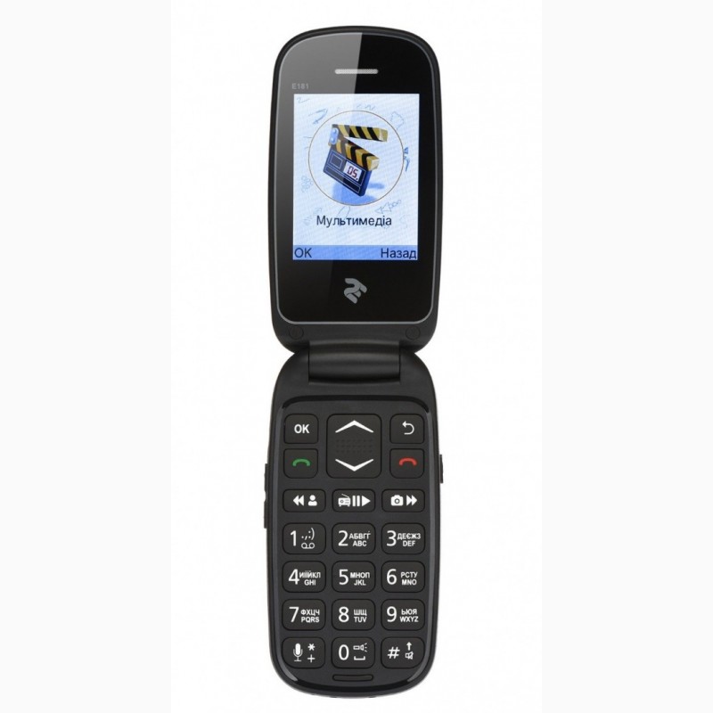 Фото 4. Мобильный телефон 2E E181 DS 2 сим, 2, 4 дюйма, 0, 3 Мп, 800 мА/ч
