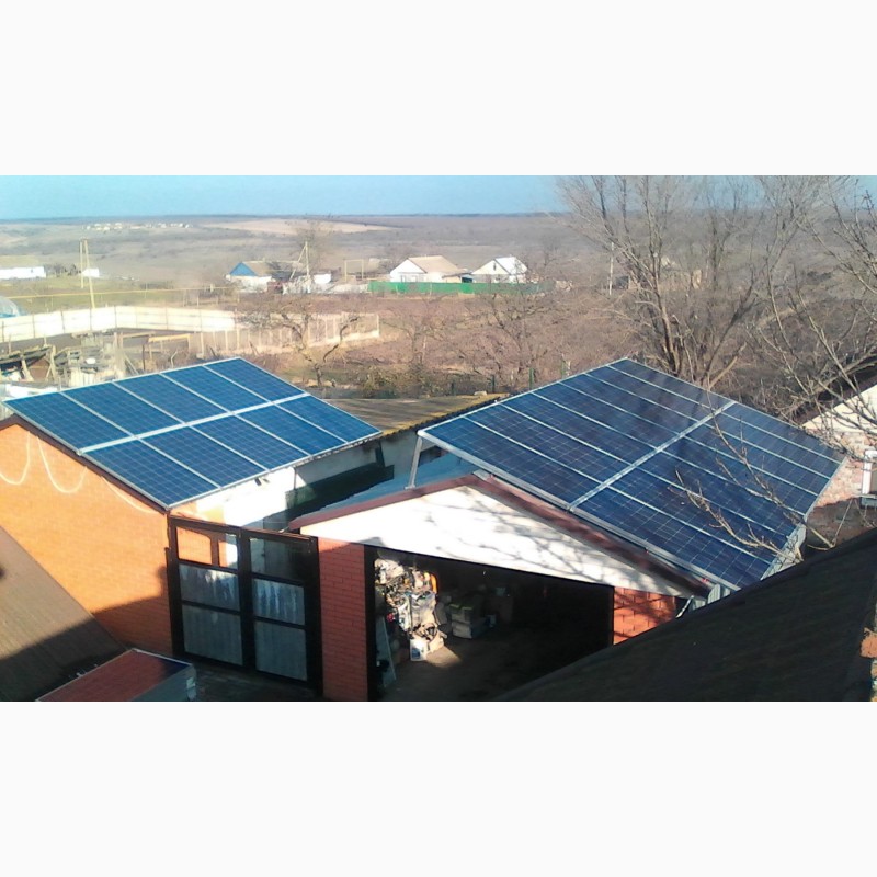 Фото 3. Солнечные панели (батареи) для дома и бизнеса