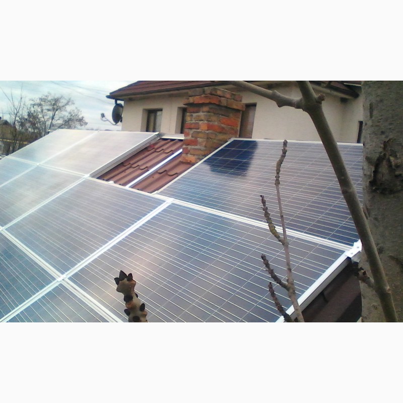Фото 4. Солнечные панели (батареи) для дома и бизнеса
