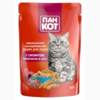 Вологий корм для котів ТМ Пан Кот