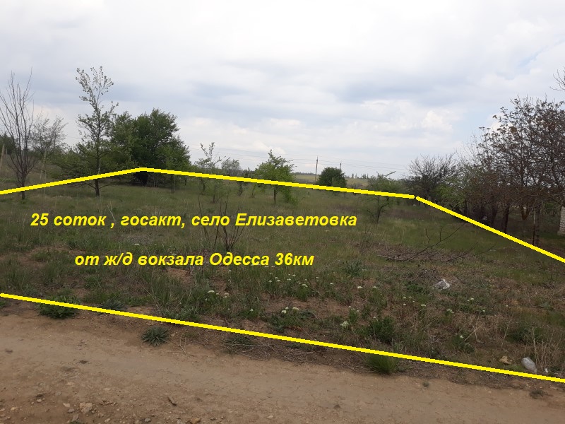 Фото 2. Продам участок в селе Елизаветовка в 30 км от Одессы