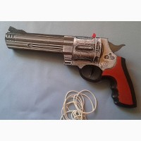 Деревянный пистолет-резинкострел Smith Wesson