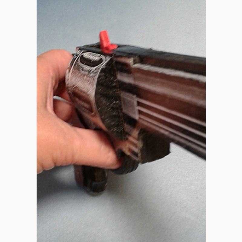 Фото 5. Деревянный пистолет-резинкострел Smith Wesson