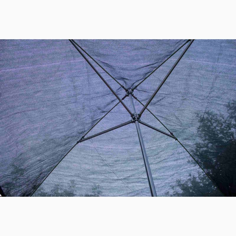 Фото 2. Большой надежный мощный усиленный квадратный торговый зонт 3 на 3 м