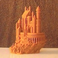 Продам 3D модель Средневековый замок
