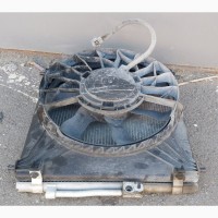 Радиатор и вентилятор кондиционера левый в сборе Tesla model S, model S RES