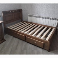 Односпальная дубовая кровать Беверли