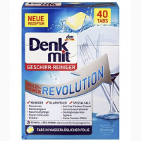 Посудомоечные Неорганічне Таблетки для посудомийки Denkmit Multi-Power Revolution 40 шт