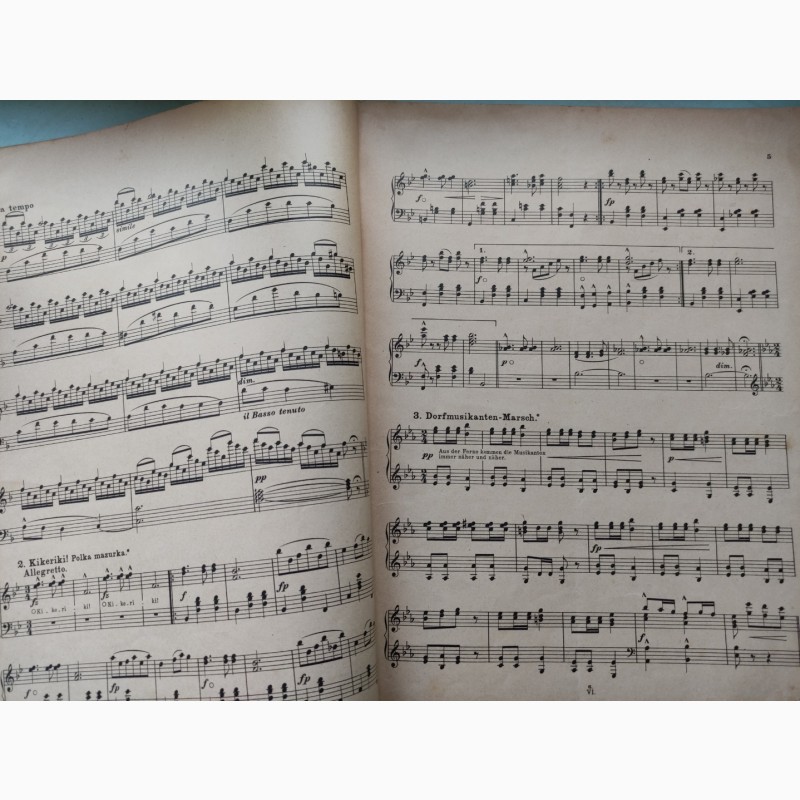 Фото 5. Альбом Musik-Blater 1905г.Ludwig Gruber /Eine bauernhochzeit